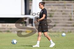 A - Junioren Bundesliga -  Saison 2023/2024 - FC Ingolstadt 04 - FSV Mainz 05 - Sabrina Wittmann Trainerin FC Ingolstadt 04 - Foto: Meyer Jürgen