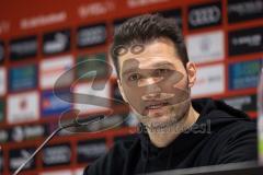 3. Liga; FC Ingolstadt 04 - Neuer Trainer Cheftrainer Guerino Capretti (FCI), erste Pressekonferenz