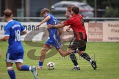 Kreisklasse - Saison 2026/27- TSV Kösching - SC Steinberg/Biberg - Johann Wittmann rot Steinberg  - Lukas Kastl blau Kösching - Foto: Meyer Jürgen