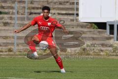 Bayernliga Nord - Saison 2023/2024 - FC Ingolstadt 04 - FC Coburg - David Udogu rot FCI - Foto: Meyer Jürgen