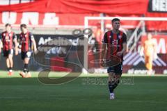 3. Liga - Saison 2024/25 - FC Ingolstadt 04 - SV Wehen Wiesbaden - Der 1:2 Anschlusstreffer - jubel - enttäuschte Gesichter - XXXXX - Foto: Meyer Jürgen