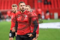 3. Liga; FC Ingolstadt 04 - SSV Jahn Regensburg; vor dem Spiel Pascal Testroet (37, FCI)