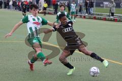 Landesliga Bayern - U17 - B-Junioren - Saison 2022/2023 - FC Ingolstadt 04 II - SV Schalding - Heining  - Ndukwu Dickson schwarz FCI - Foto: Meyer Jürgen