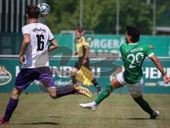 Freundschaftsspiel - FC Gerolfing - VFR Neuburg - Atilla Demir (Nr.29 - FC Gerolfing)- Foto: Meyer Jürgen