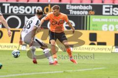 3. Liga; SV Sandhausen - FC Ingolstadt 04; Benjamin Kanuric (8, FCI) Diekmeier Dennis (18 SVS)