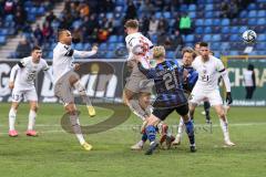 3. Liga; SV Waldhof Mannheim - FC Ingolstadt 04 - Torchance Leon Guwara (6, FCI) Simon Lorenz (32, FCI) Rieckmann Julian (21 SVWM) Ryan Malone (16, FCI) Felix Keidel (43, FCI)