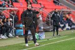 3. Liga; FC Ingolstadt 04 - TSG Hoffenheim II; Co-Trainer Fabian Reichler (FCI)