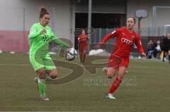 2. Frauen-Bundesliga - Saison 2021/2022 - FC Ingolstadt 04 - VFL Wolfsburg II - Galvez Estrada (#2 FCI) - Foto: Meyer Jürgen