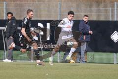 Bayernliga Nord - Saison 2024/25 - FC Ingolstadt 04 II - TSV Kornburg - Janz Marco schwarz Kornbuch - Drakulic Ognjen weiss FCI - Foto: Meyer Jürgen