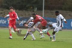 3. Liga; TSV Havelse - FC Ingolstadt 04; Zweikampf Kampf um den Ball Dennis Kayigin (10, FCI) Nduka Donald (27 TSV) Obed Ugondu (17, FCI) Grzywacz Eryk (12 TSV)