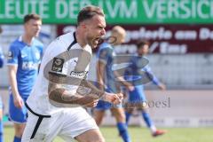 3. Liga; SV Meppen - FC Ingolstadt 04; Tor Jubel Treffer Patrick Schmidt (9, FCI)