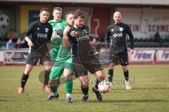 Kreisklasse - Saison 2025/26- TSV Gaimersheim II - SV Lippertshofen - Kai Lautenschläger grün Lippertshofen -  - Denis Janjic schwarz Gaimersheim - Foto: Meyer Jürgen