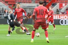 3. Liga; FC Ingolstadt 04 - TSV Havelse; Fredrik Carlsen (8, FCI) Berger Johann (8 TSV) Dennis Kaygin (10, FCI)