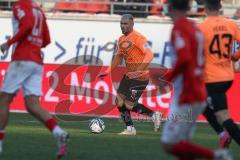 2024_1_20 - 3. Liga - Saison 2023/24 - HallescherFC - FC Ingolstadt 04 -  - Maximilian Dittgen (Nr.10 - FC Ingolstadt 04) - XXXXX - Foto: Meyer Jürgen