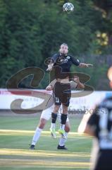 Landesliga - Saison 2026/27 - SV Manching - VFR Neuburg - Daniel Schweiger (Nr.11 - SV Manching) - Melchior Sebastian weiss Neuburg - Foto: Meyer Jürgen