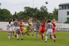 DFB Pokal Frauen Runde 1- Saison 2020/2021 - FC Ingolstadt 04 - SG99 Andernach - Van der Laan Torwart Andernacht - Uzungüney Ebru (#4 FCI) - Foto: Meyer Jürgen