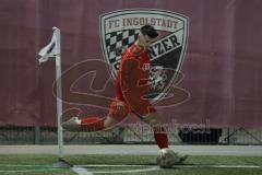 Bayernliga Süd - FC Ingolstadt 04 II - FC Ismaning - Senger Michael (#21 FCI) beim Eckball - Foto: Jürgen Meyer