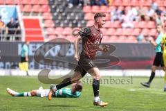 3. Liga; FC Ingolstadt 04 - VfB Lübeck; Tor Jubel Treffer Sebastian Grönning (11, FCI)