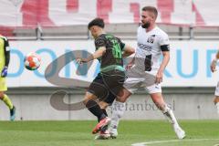 Marc Stendera (10, FCI) Torlak Mert-Yusuf (39 Fürth) ; FC Ingolstadt 04 - SpVgg Greuther Fürth; 2.BL; Testspiel