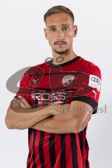 Tobias Schröck (21, FCI) ; FC Ingolstadt 04; 3.Liga, Porträttermin 2022/2023