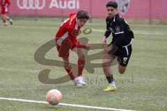 B-Junioren - Bayernliga -  Fc Ingolstadt 04 - TSG 1860 Rosenheim -  Madir Rangin schwarz FCI - Foto: Meyer Jürgen