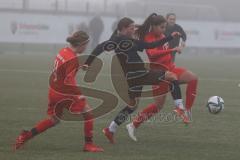 Frauen - Bayernliga - U17 - B-Junioren -  FC Ingolstadt 04 II - FC Forstern -Sophie Bauer rot FCI - Delles Marie schwarz Forstern -  Foto: Meyer Jürgen