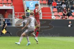 3. Liga; FC Ingolstadt 04 - SSV Jahn Regensburg; Frederik Christensen (11, FCI) Wurm Leopold (37 SSV)
