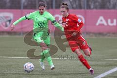 2. Fußball-Liga - Frauen - Saison 2022/2023 - FC Ingolstadt 04 - VFL Wolfsburg II - Villena Scheffler (Nr.28 - FCI Frauen) - Foto: Meyer Jürgen