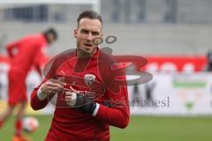 2.BL; 1. FC Heidenheim - FC Ingolstadt 04; vor dem Spiel Patrick Schmidt (32, FCI)