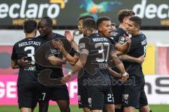 3. Liga; SC Verl - FC Ingolstadt 04; Tor Jubel Treffer Moussa Doumbouya (27, FCI) Dominik Franke (3 FCI) Marcel Costly (22, FCI) Pascal Testroet (37, FCI) Nikola Stevanovic (15, FCI) Calvin Brackelmann (17, FCI) David Kopacz (29, FCI) Visar Musliu (16, FC