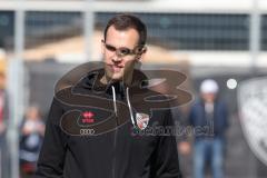 U17 DFB-Nachwuchsliga - Saison 2024/25 - FC Ingolstadt 04 - TSG Hoffenheim - Trainer Johannes Lindermeier FCI - XXXXX - Foto: Meyer Jürgen