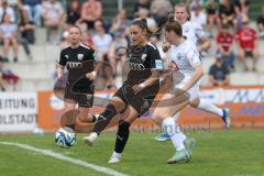 2. Bundesliga Frauen - Saison 2023/24 - FC Ingolstadt 04 Frauen - Turbine Potsdam - Ivana Slipcevic (Nr.8 - FCI) - Schneider Kim weiss Potsdam - Foto: Meyer Jürgen