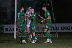 Landesliga - Saison 2024/25 - SV Manching - FC Ehekirchen - Sebastian Graßl (Nr.10 - SV Manching) mit dem 2:1 Führungstreffer  - jubel - Foto: Meyer Jürgen