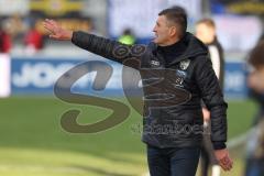 2024_1_27 - 3. Liga - Saison 2023/24 - 1. FC Saarbrücken - FC Ingolstadt 04 -  - Cheftrainer Michael Köllner (FC Ingolstadt 04) - XXXXX - Foto: Meyer Jürgen