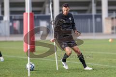 3. Liga; FC Ingolstadt 04 - Trainingsauftakt im Audi Sportpark, Trainingsgelände; Lukas Fröde (34, FCI)