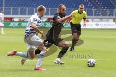 3. Liga - MSV Duisburg - FC Ingolstadt 04 - Fatih Kaya (9, FCI) Lukas Scepanik (7 MSV)