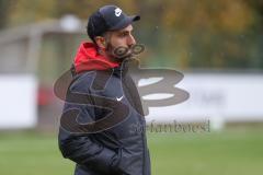 2023_11_5 - SV Kasing - TV Münchsmünster - Kreisliga - Saison 2023/24 -  Fabian Reichenberger Trainer Kasing - Foto: Meyer Jürgen