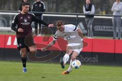 3. Liga - Saison 2023/24 - Testspiel - 1. FC Nürnberg - FC Ingolstadt 04 - Sebastian Gronning (Nr.11 - FCI) - XXXXX - Foto: Meyer Jürgen