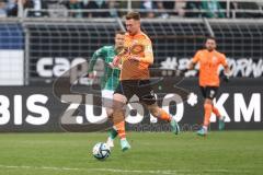 3. Liga; VfB Lübeck - FC Ingolstadt 04; Jannik Mause (7, FCI) läuft zum Tor Schuß 0:1
