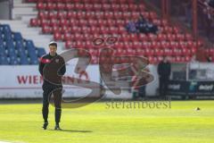 3. Liga; VfL Osnabrück - FC Ingolstadt 04; vor dem Spiel Co-Trainer Ilia Gurev (FCI)