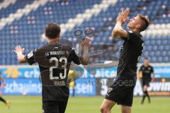 3. Liga - MSV Duisburg - FC Ingolstadt 04 - Tor Jubel 1:5 Filip Bilbija (35, FCI) Robin Krauße (23, FCI)