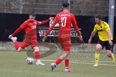 Bayernliga Süd - Saison 2022/2023 - FC Ingolstadt 04 - SV Kirchanschöring - Michael Senger (Nr.21 - FCI II) - Foto: Meyer Jürgen