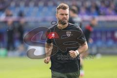 3. Liga; VfL Osnabrück - FC Ingolstadt 04; vor dem Spiel Yannick Deichmann (20, FCI)