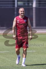 3. Liga; FC Ingolstadt 04 - Trainingsauftakt, erstes Training nach der Sommerpause; Mattis Hoppe (2, FCI)