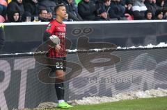 3.Liga - Saison 2022/2023 - SV 07 Elversberg - FC Ingolstadt 04  Marcel Costly (Nr.22 - FCI) - - Foto: Meyer Jürgen