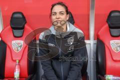 3. Liga; FC Ingolstadt 04 - SV Waldhof Mannheim; Cheftrainerin Sabrina Wittman (FCI)