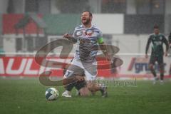 Bezirksliga - Saison 2026/27 - TSV Gaimersheim - FC Türk Sport Garching - Thomas Schreiner weiss Garching - Luis Friedrich schwarz Gaimersheim -  Foto: Meyer Jürgen