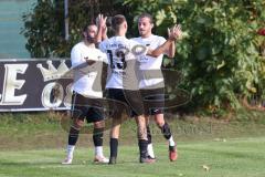 2023_10_28 - Kreisklasse - Saison 2023/24 - FC GW Ingolstadt - FC Arnsberg -  Der 2:0 Führungstreffer durch - Inar Düzgün #25 GW Ing  - jubel - Foto: Meyer Jürgen