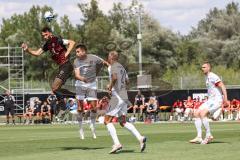 3. Liga; Testspiel; FC Ingolstadt 04 - FC Heidenheim; Lukas Fröde (34, FCI) Kleindienst Tim (FCH) Beck Adrian (FCH) Mainka Patrick (FCH)