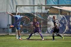 Kreisliga - Saison 2026/27 - SV Hundszell - SV Menning - Marc Zimmer TW Menning - Martin Kusche blau Hundszell - Foto: Meyer Jürgen
